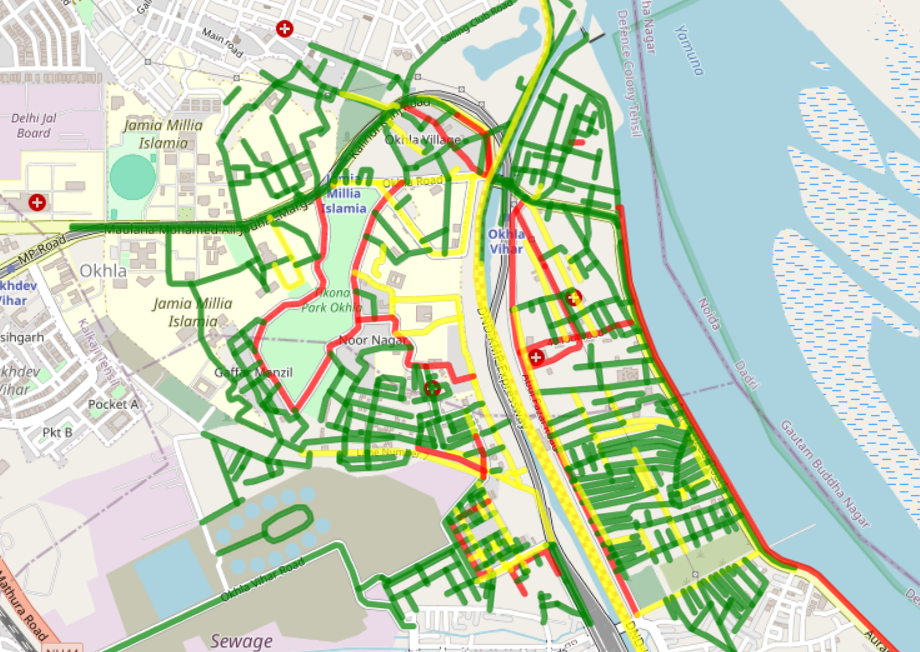 DHAAL AI Dashboard Interface for Road Safety Monitoring